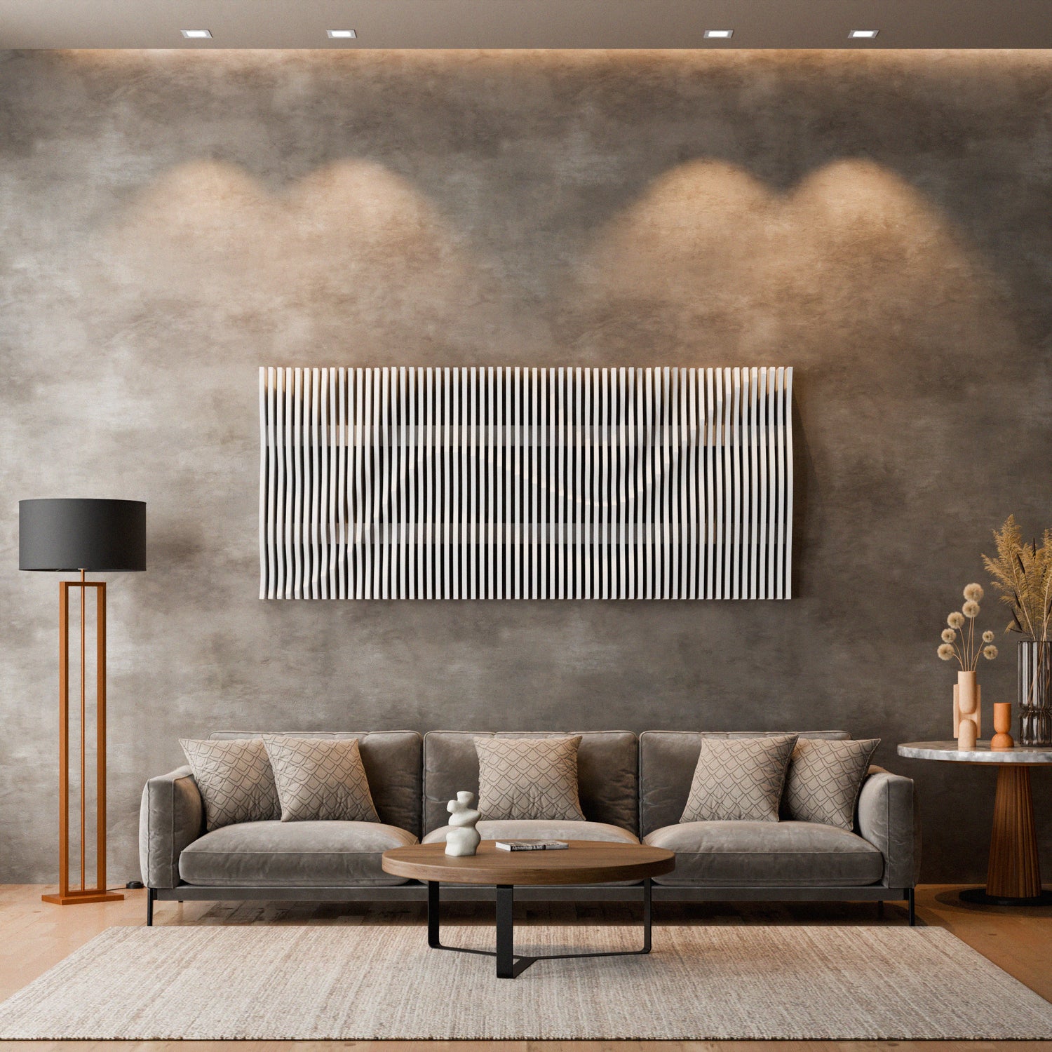 Parametric 3D Wood Wall Art Panel