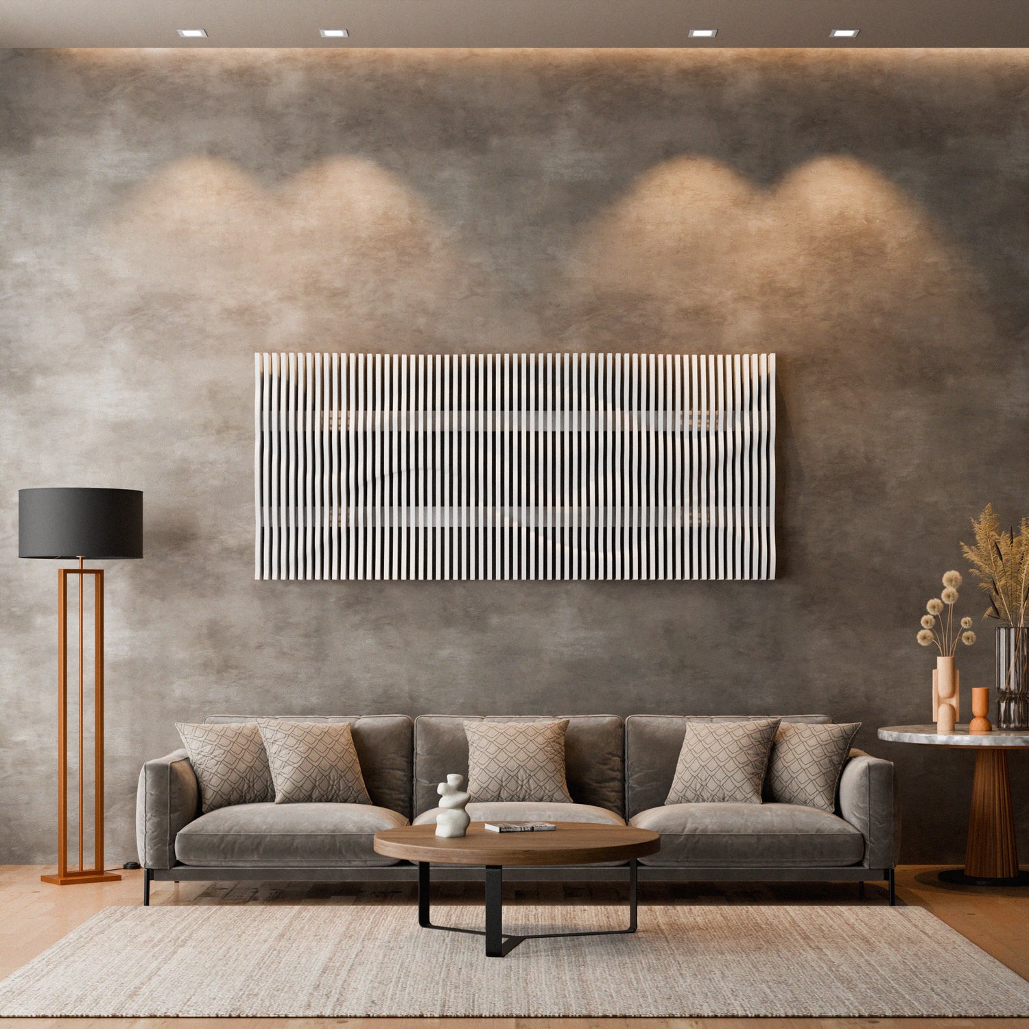 Parametric 3D Wood Wall Art Panel