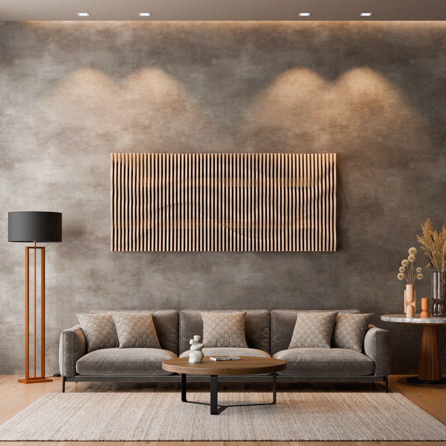 Parametric 3D Wood Wall Art Panel
