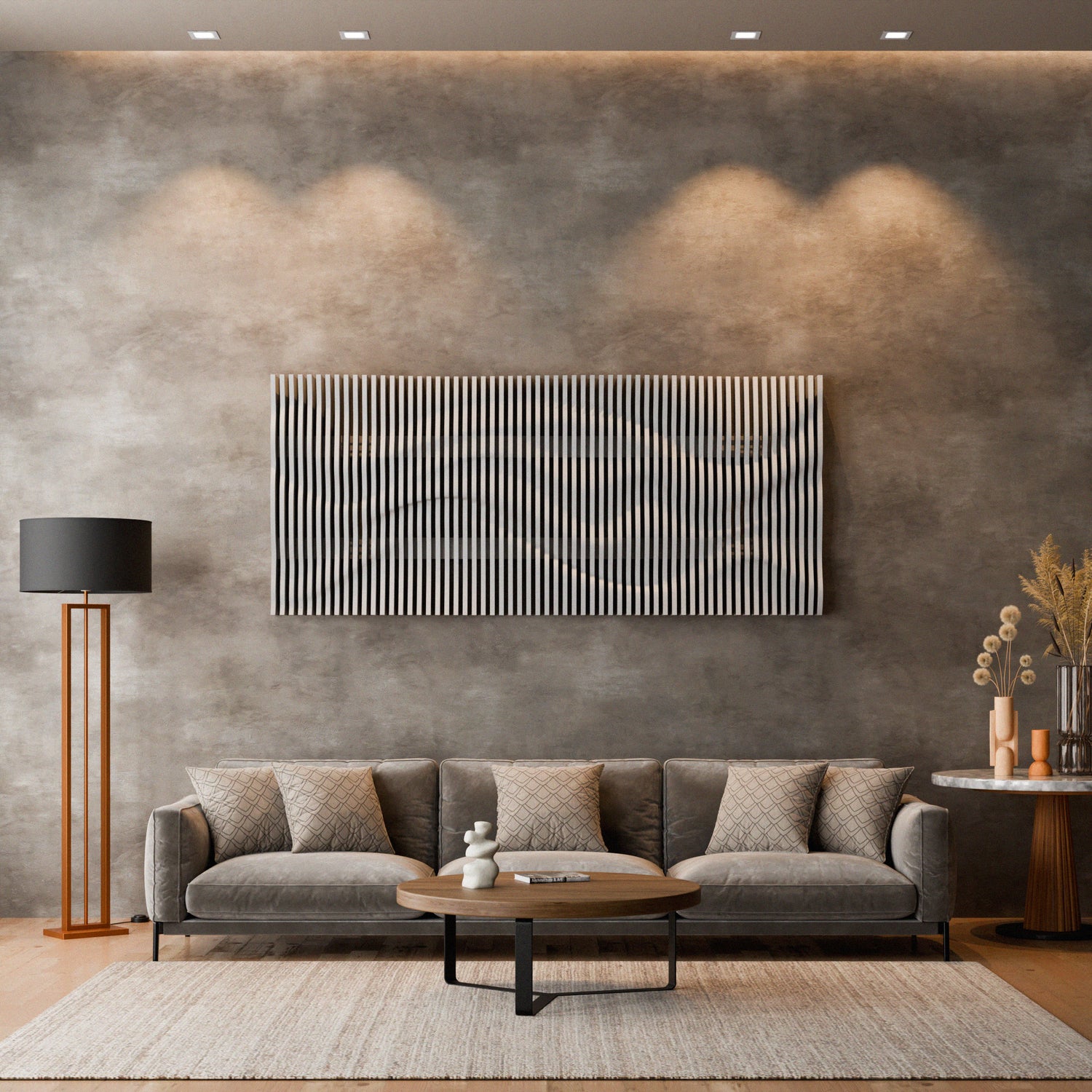 Parametric 3D Wood Wall Art Panel
