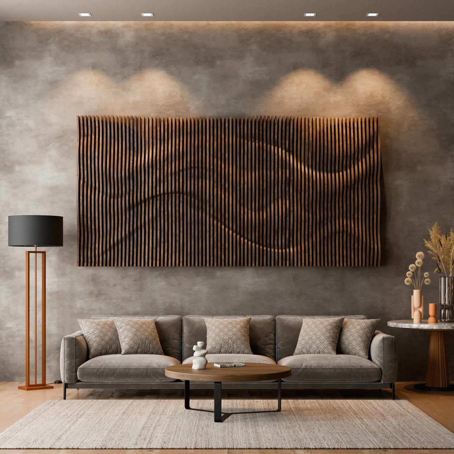 Parametric 3D Wood Wall Art Panel