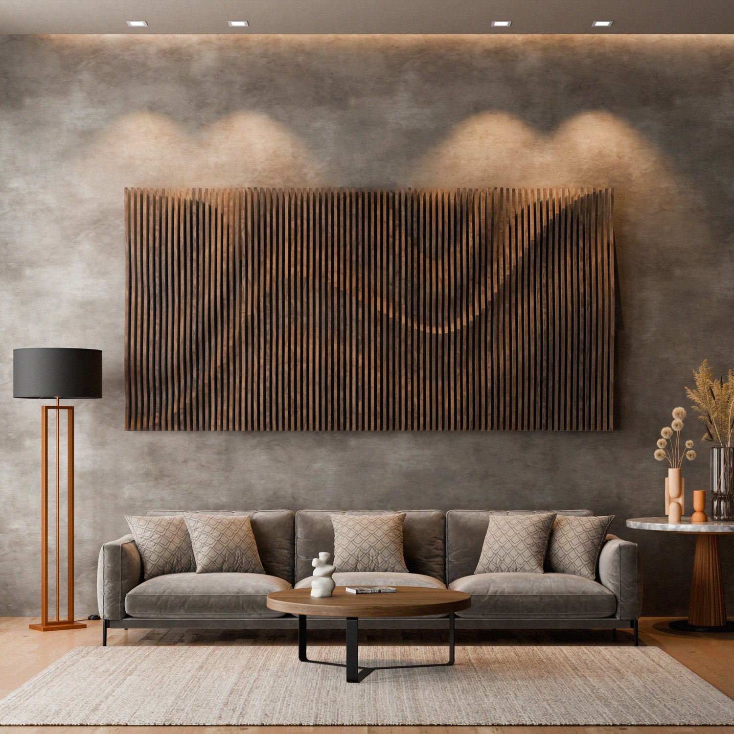 Parametric 3D Wood Wall Art Panel