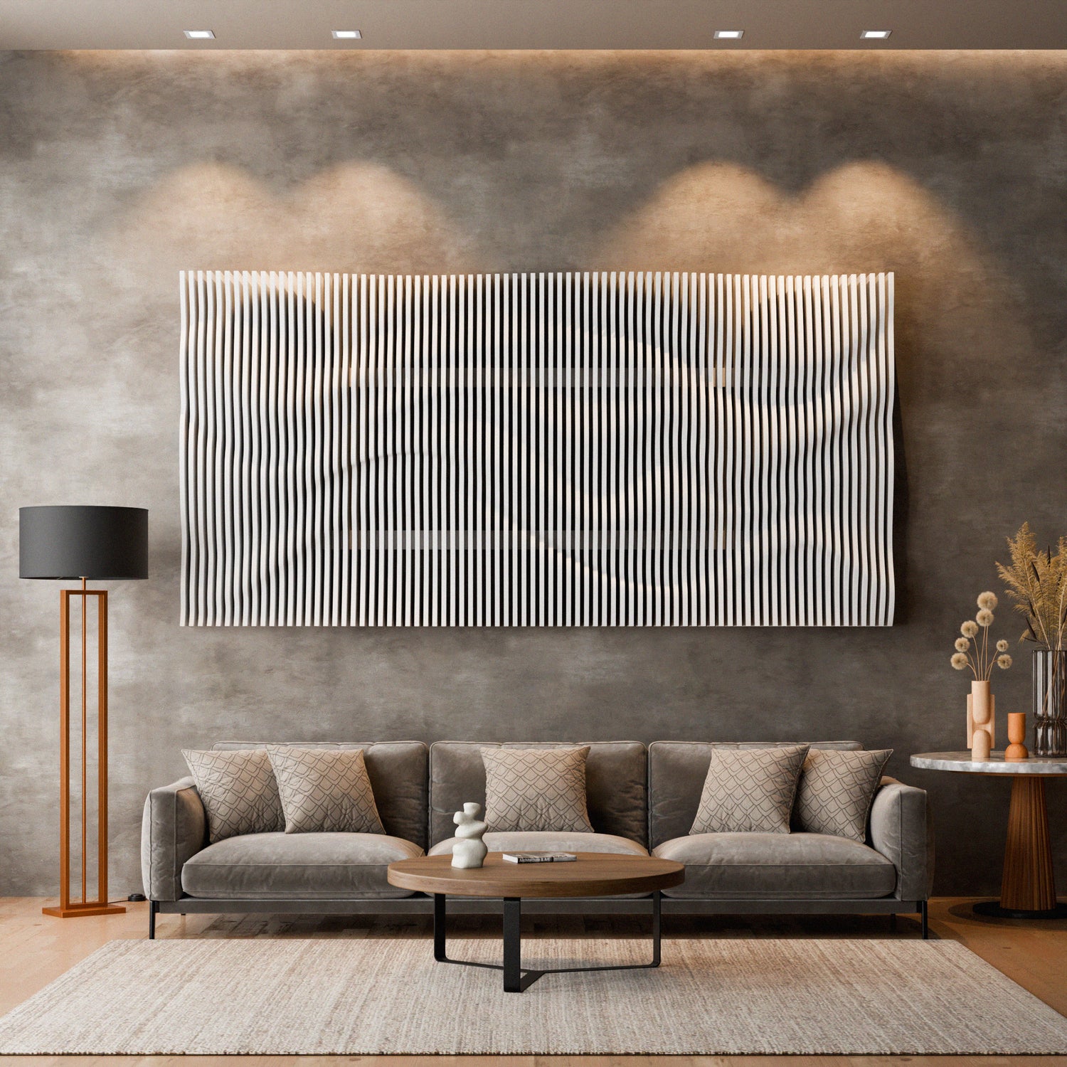 Parametric 3D Wood Wall Art Panel