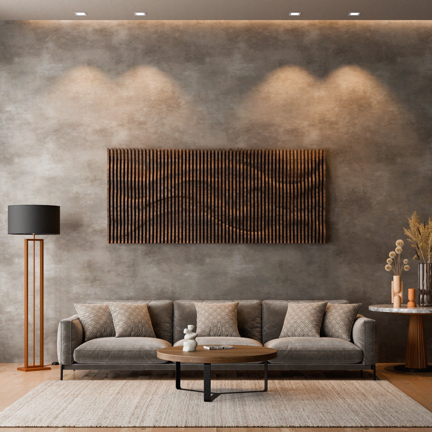 Parametric 3D Wood Wall Art Panel