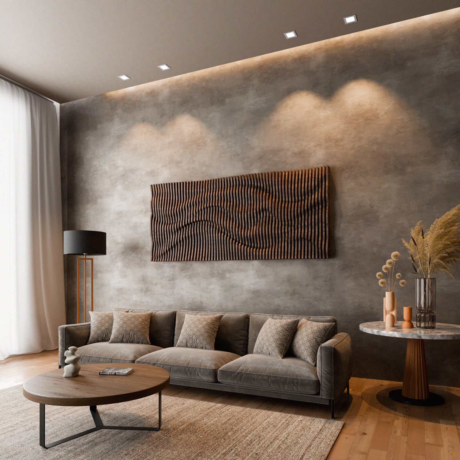 Parametric 3D Wood Wall Art Panel