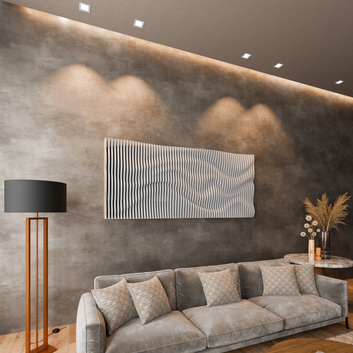 Parametric 3D Wood Wall Art Panel