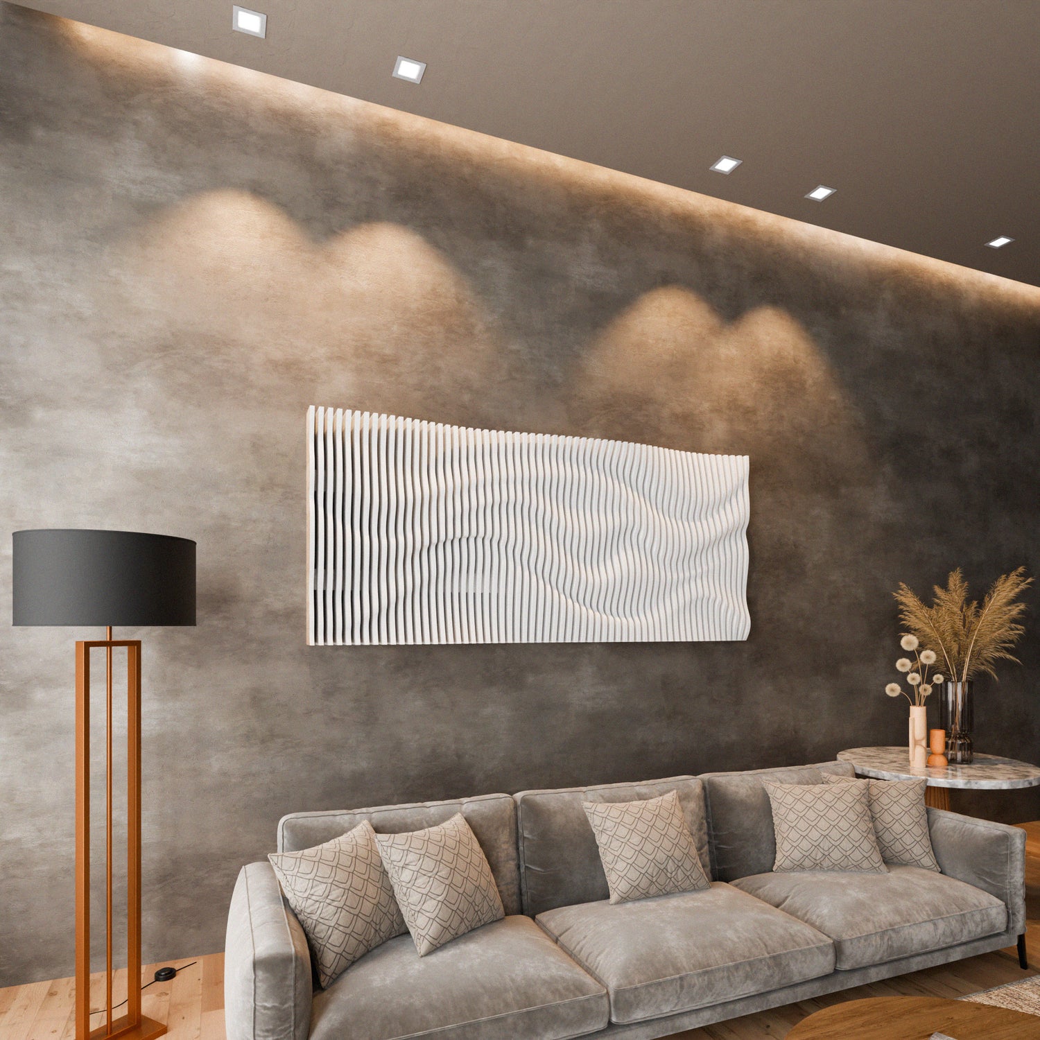 Parametric 3D Wood Wall Art Panel