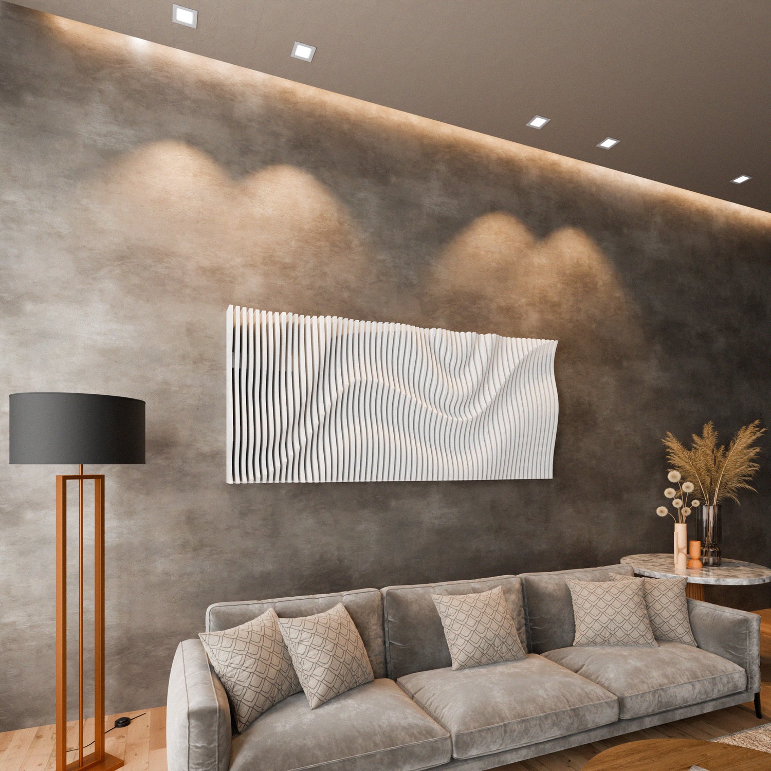 Parametric 3D Wood Wall Art Panel